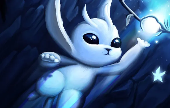 Сказка, microsoft, зверёк, Ori and the blind forest, moon studios