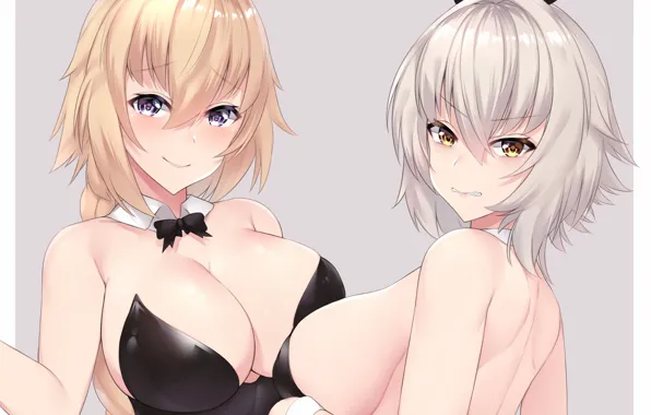 Sexy, Fate Stay Night, cleavage, long hair, girls, boobs, anime, beautiful