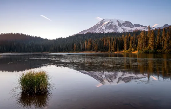 Природа, Washington, Reflection Lake