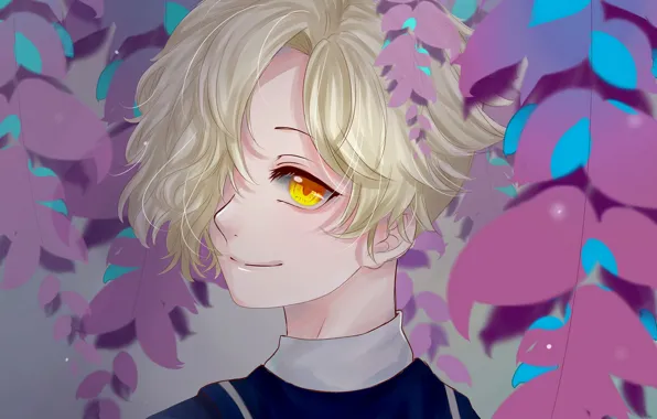 Взгляд, цветы, Touken Ranbu, Gokotai, Танец Мечей