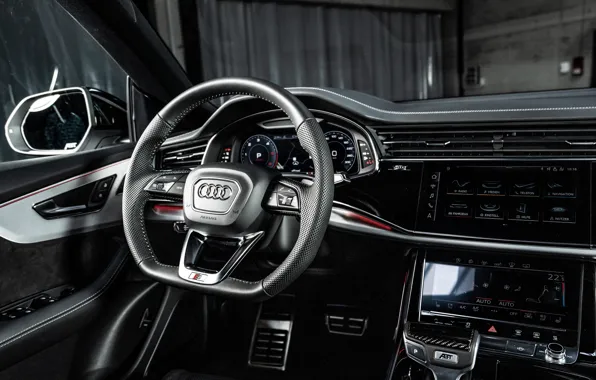 Audi, салон, кроссовер, ABT, 2019, Audi Q8