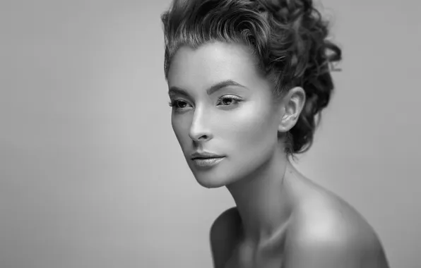 Portrait, Ruta, black white, Mindaugas Navickas