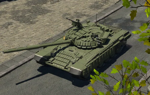 СССР, Основной боевой танк, Динамическая защита, Т-72БВ