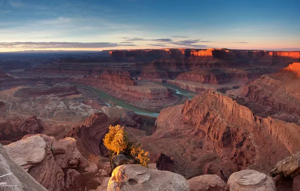 Природа, скалы, каньон, река Колорадо, Подкова, Horseshoe Bend, Grand Canyon National Park