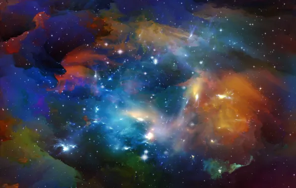 Картинка космос, звезды, вселенная, space, Universe, background, stars, astral