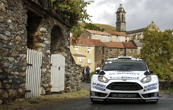 Ford, Дома, Форд, WRC, France, Fiesta, Elfyn Evans, Tour de Corse