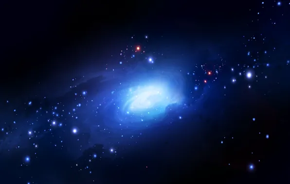 Космос, звезды, свет, краски, планеты, галактика, space, light