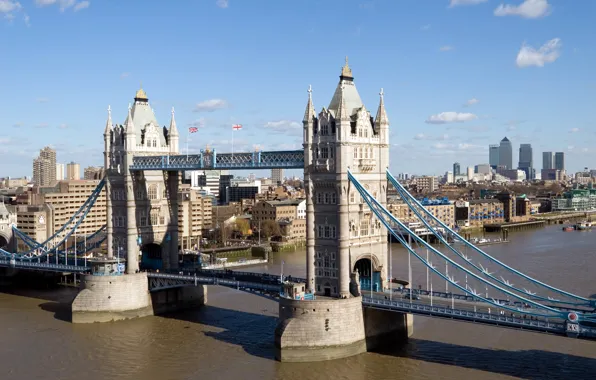 Картинка мост, река, Лондон, london