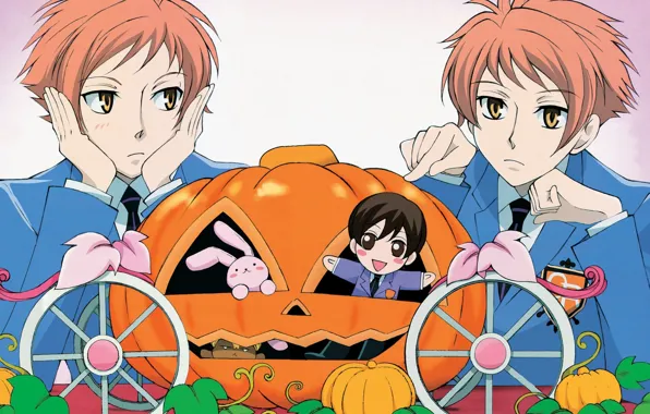Тыква, парни, рыжие, Хост-клуб Оранской школы, Ouran Koukou Host Club