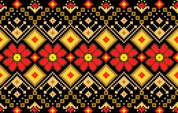 Узор, орнамент, бесшовный фон