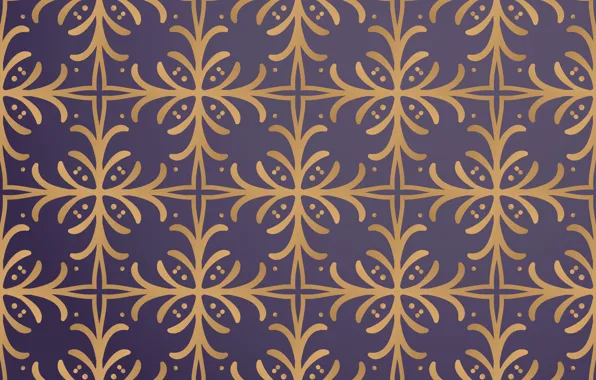 Фон, золото, узор, текстура, орнамент, Vintage, Gold, Floral