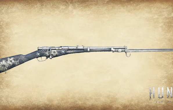 Винтовка, штык, скин, Hunt: Showdown