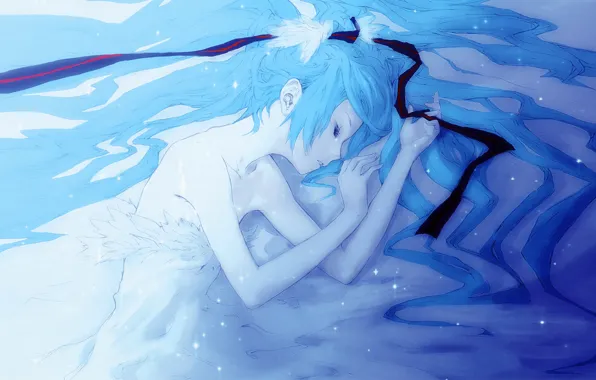Girl, vocaloid, Miku