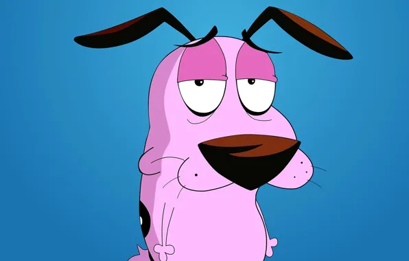 Картинка cartoon, Courage, Cowardly Dog