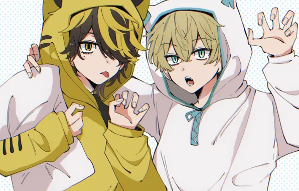 Парни, Kazutora Hanemiya, Chifuyu Matsuno, Tokyo Revengers