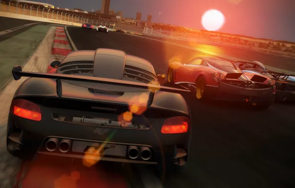 Car, солнце, машины, cars, project cars