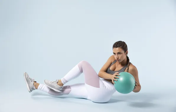 Картинка woman, young, fitness, sportswear