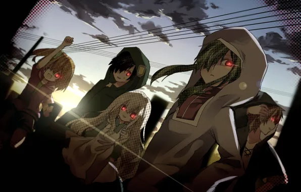 Аниме, персонажи, Kagerou Project, Проект Знойный туман