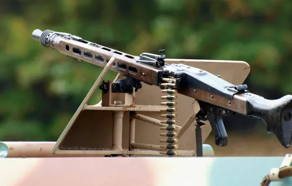 Картинка оружие, мировой, Второй, времён, немецкий, (Maschinengewehr 42), пулемёт, MG 42, единый, войны