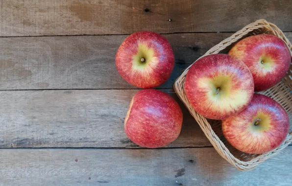 Яблоки, фрукты, wood, fruit, apples