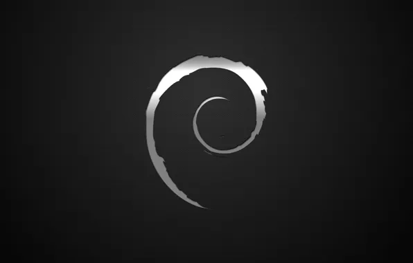Картинка dark, Linux, Debian