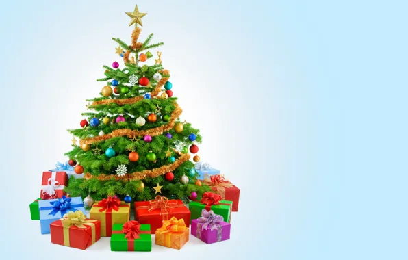 Елка, Новый Год, Рождество, Christmas, tree, decoration, Merry