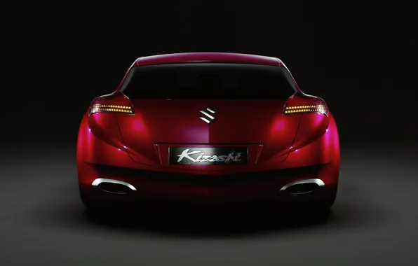 Concept, концепт-кар, Suzuki, вид сзади, 2007, Kizashi, Suzuki Kizashi Concept