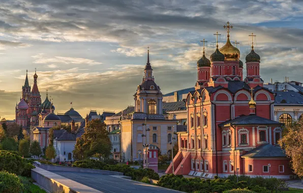 Картинка здания, церковь, Москва, храм, Собор Василия Блаженного, Россия, архитектура, монастырь