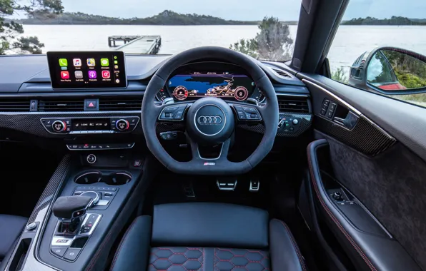 Audi, салон, RS5, Coupe, 2018, RS 5