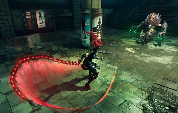 Apocalypse, Fury, Fight, Darksiders 3, Slasher, New weapon