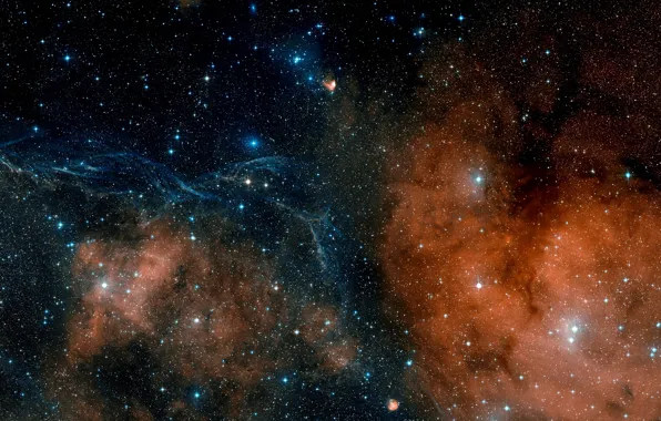 Nebula, Gum 19, Constellation Vela, RCW 34, V391 Velorum