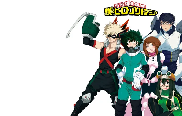 Персонажи, My Hero Academia, Boku No Hero Academia, Моя Геройская Академия