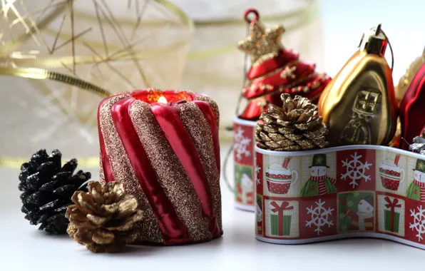 Шарики, украшения, праздник, Новый Год, Рождество, Christmas, New Year