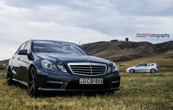 Mercedes, honda, civic, land, e class