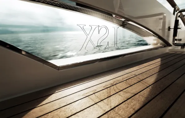 Картинка яхта, окно, палуба