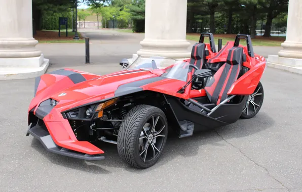 Beautiful, comfort, hi-tech, Polaris, Slingshot, tecnology, sporty, tricycle