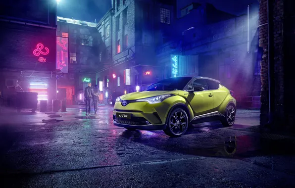Toyota, C-HR, 2019, Neon Lime, powered py JBL