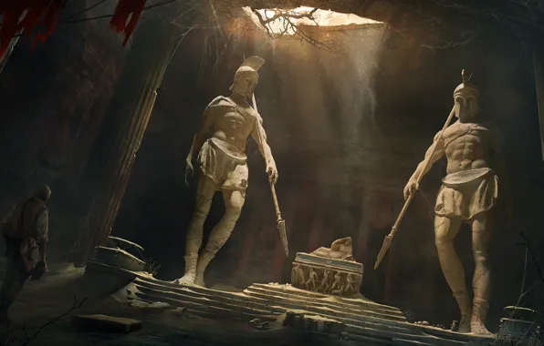 Античность, Vladimir Manyukhin, потерянная гробница, The lost tomb