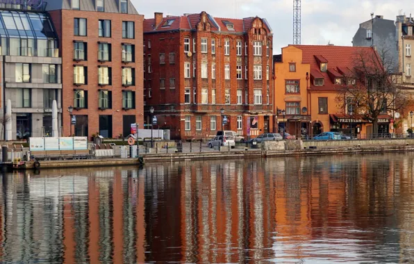 Building, poland, gdańsk