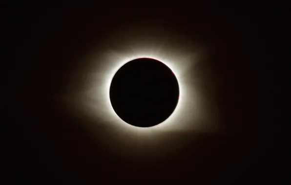 Картинка небо, космос, свет и тень, черное небо, Кольцевое солнечное затмение 21.06.20, снимок НАСА • Обсерватория …