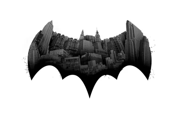 Обои Batman, Logo, Game, Batman: A Telltale Game Series На Телефон.
