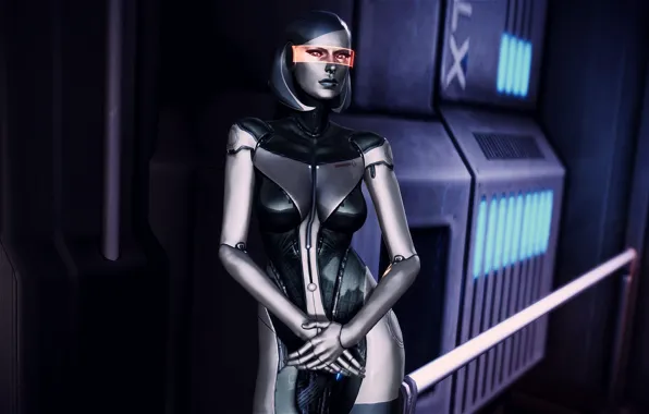 Картинка Mass Effect, EDI, Сузи