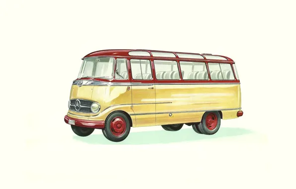 Sketch, bus, vehicle