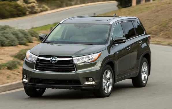 Скорость, toyota, тойота, Кроссовер, highlander