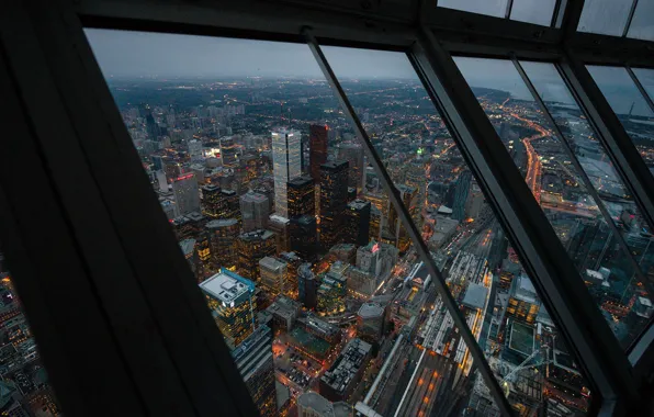 Картинка Канада, панорама, Торонто