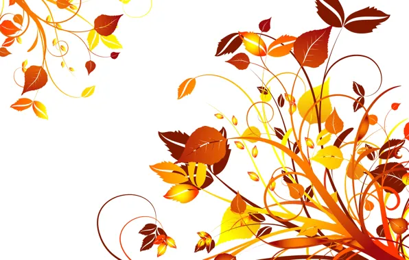 Вектор, abstract, background, floral