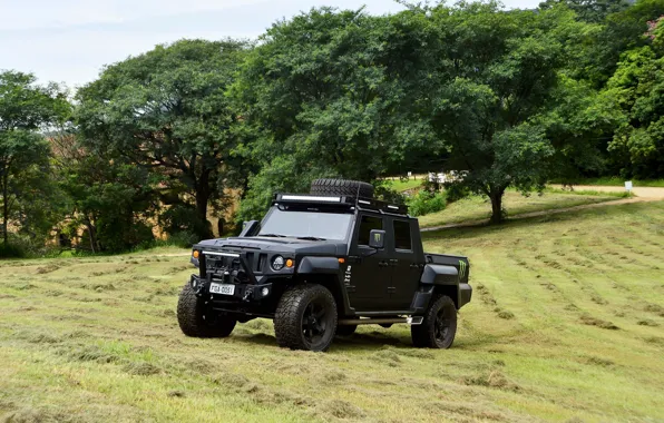 Made in Brazil, Agrale, military and civil vehicle, export type product, Agrale Marrua, gaucha factory