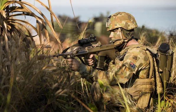 Оружие, солдат, Australian Army