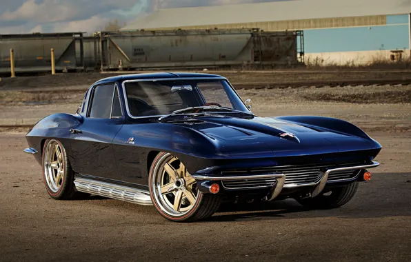 Картинка Corvette, Chevrolet, 1964, Forgeline