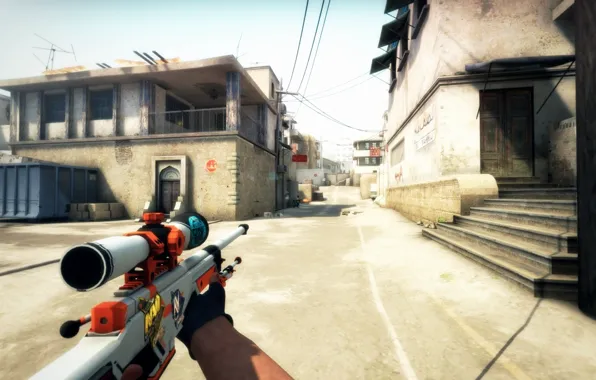 Counter-strike, asiimov, dust2